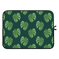 Monstera leaves: Laptop sleeve 15 inch