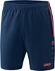 JAKO 6218 Short Competition 2.0 - Navy/Flame - XXL