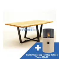 Tuintafel Spectral U-poot teak L200B100cm