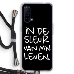 De Sleur: OnePlus Nord CE 5G Transparant Hoesje met koord