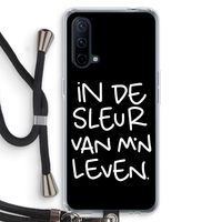 De Sleur: OnePlus Nord CE 5G Transparant Hoesje met koord