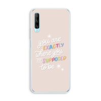 Right Place: Huawei P Smart Pro Transparant Hoesje