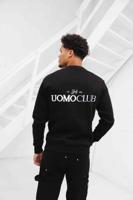 24 Uomo Club Crewneck Heren Zwart - Maat XS - Kleur: Zwart | Soccerfanshop