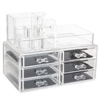 Luxe make-up organizer/houder sorteerbakje 24 x 15 x 18 cm - thumbnail