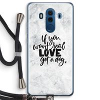Partner in crime: Huawei Mate 10 Pro Transparant Hoesje met koord