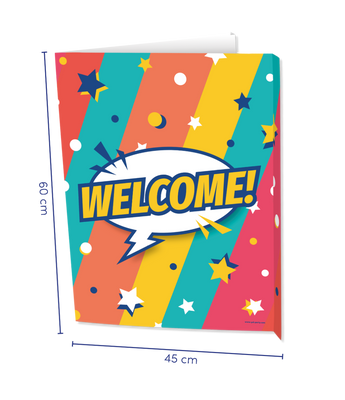 Raambord &apos;Welcome&apos; Rainbow