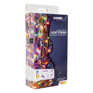 Smart Led Lichtsnoer - Slimme RGB Kerstverlichting - 9 meter