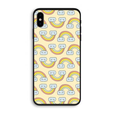 Regenboog: iPhone XS Biologisch afbreekbaar hoesje
