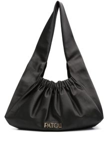 Patou grand sac à main Le Biscuit - Noir