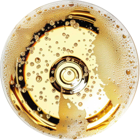 Champagne onderzetters