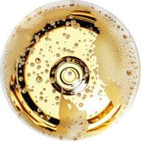 Champagne onderzetters