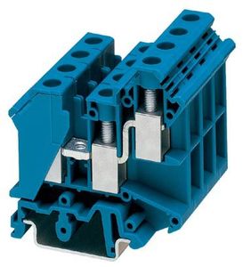 UK 10-TWIN BU  (50 Stück) - Feed-through terminal block 10,2mm 57A UK 10-TWIN BU