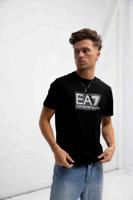 EA7 Emporio Armani Visibility T-Shirt Heren Zwart - Maat XS - Kleur: Zwart | Soccerfanshop - thumbnail