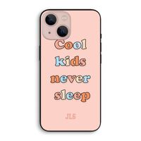 Cool Kids Never Sleep: iPhone 13 mini Biologisch afbreekbaar hoesje