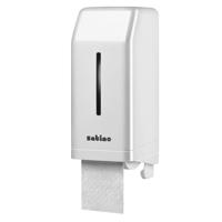Toiletpapierdispenser Satino JT3 systeemrol duo wit 332540