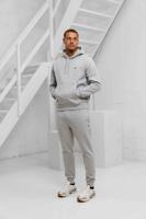 Lacoste Hooded Trainingspak Heren Grijs - Maat M - Kleur: Grijs | Soccerfanshop