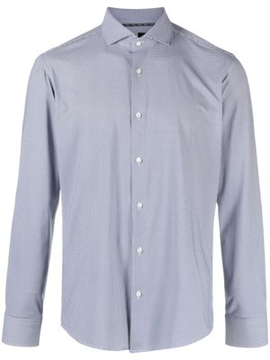 BOSS chemise à carreaux - Bleu