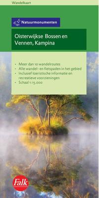 Wandelkaart Natuurmonumenten Oisterwijkse Bossen en Vennen, Kampina