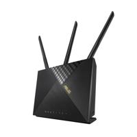 ASUS 4G-AX56 draadloze router Gigabit Ethernet Dual-band (2.4 GHz / 5 GHz) 3G Zwart - thumbnail