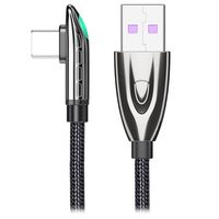 Essager 66W USB-C Super Oplaadkabel - 1m - Zwart