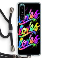 Loves: Sony Xperia 5 III Transparant Hoesje met koord
