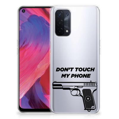 OPPO A93 5G Silicone-hoesje Pistol DTMP OPPO A93 5G Silicone-hoesje Pistol DTMP
