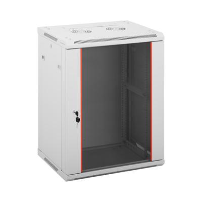 Serverrek - 19 inch - 15 U - vergrendeling - tot 60 kg - grijs