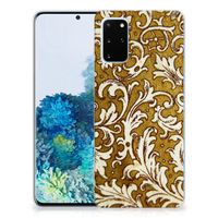 Siliconen Hoesje Samsung Galaxy S20 Plus Barok Goud