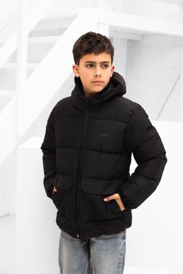 Hugo Boss Winterjas Kids Zwart - Maat 11/12 jaar - Kleur: Zwart | Soccerfanshop