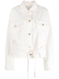 3.1 Phillip Lim veste en jean à coupe ample - Blanc