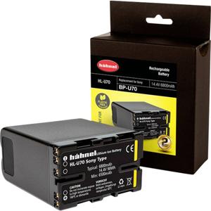 Hähnel Fototechnik HL-U70 Camera-accu Vervangt originele accu BP-U70 14.4 V 6800 mAh