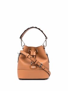 Lancel sac en cuir à lien de resserrage - Marron