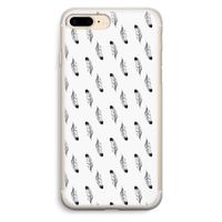Pluimen: iPhone 7 Plus Transparant Hoesje