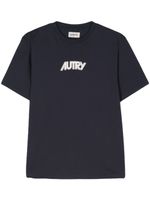 Autry t-shirt en coton à logo imprimé - Bleu - thumbnail