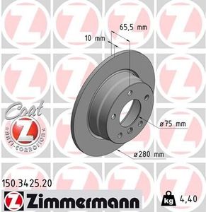 Remschijf Coat Z 150342520