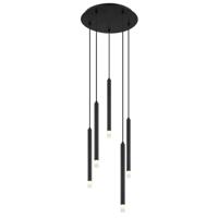 Globo Design hanglampRyan 5-lichts zwart - 15629-5