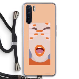 Surprise: Oppo A91 Transparant Hoesje met koord