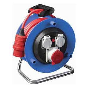 Brennenstuhl 1182770 power uitbreiding 25 m 3 AC-uitgang(en) Binnen/buiten Zwart, Blauw, Rood, Wit