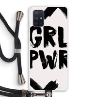 Girl Power #2: Samsung Galaxy A71 Transparant Hoesje met koord