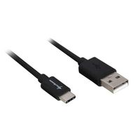 Sharkoon USB-A 2.0 - USB-C kabel 0,5 meter