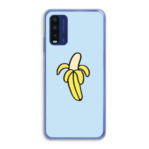 Banana: Xiaomi Redmi 9T Transparant Hoesje