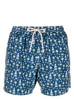 MC2 Saint Barth Gin Saint Barth-print swim shorts - Bleu