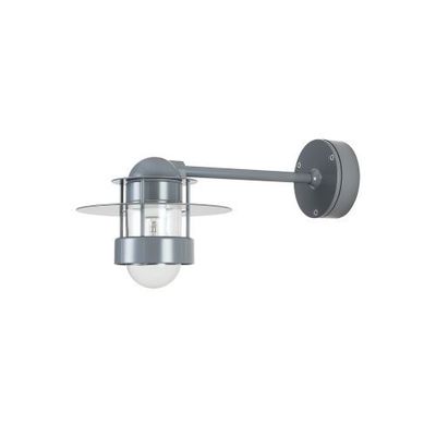 Louis Poulsen Albertslund Wall Long Wandlamp - Deels Mat glas - Grijs