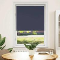 VidaXL Rolgordijn verduisterend 80 x 175 cm marineblauw