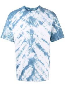 Stain Shade t-shirt à motif tie-dye - Bleu