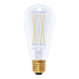 LED lamp Edison dimbaar 470 Lumen 6W E27 filament Segula 55298