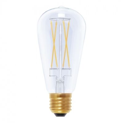 LED lamp Edison dimbaar 470 Lumen 6W E27 filament Segula 55298