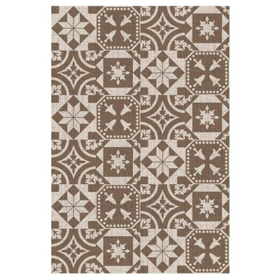 Esschert Design buitenkleed portugese tegels 182x122 cm