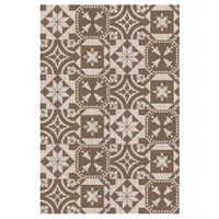 Esschert Design buitenkleed portugese tegels 182x122 cm