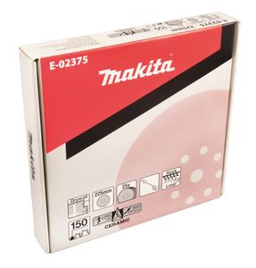 Makita E-02375 slijp-& schuurbenodigdheid voor rotatiegereedschap Schuurschijf